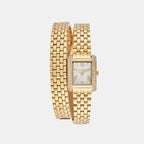 Michael Kors Rectangle White Analog watch