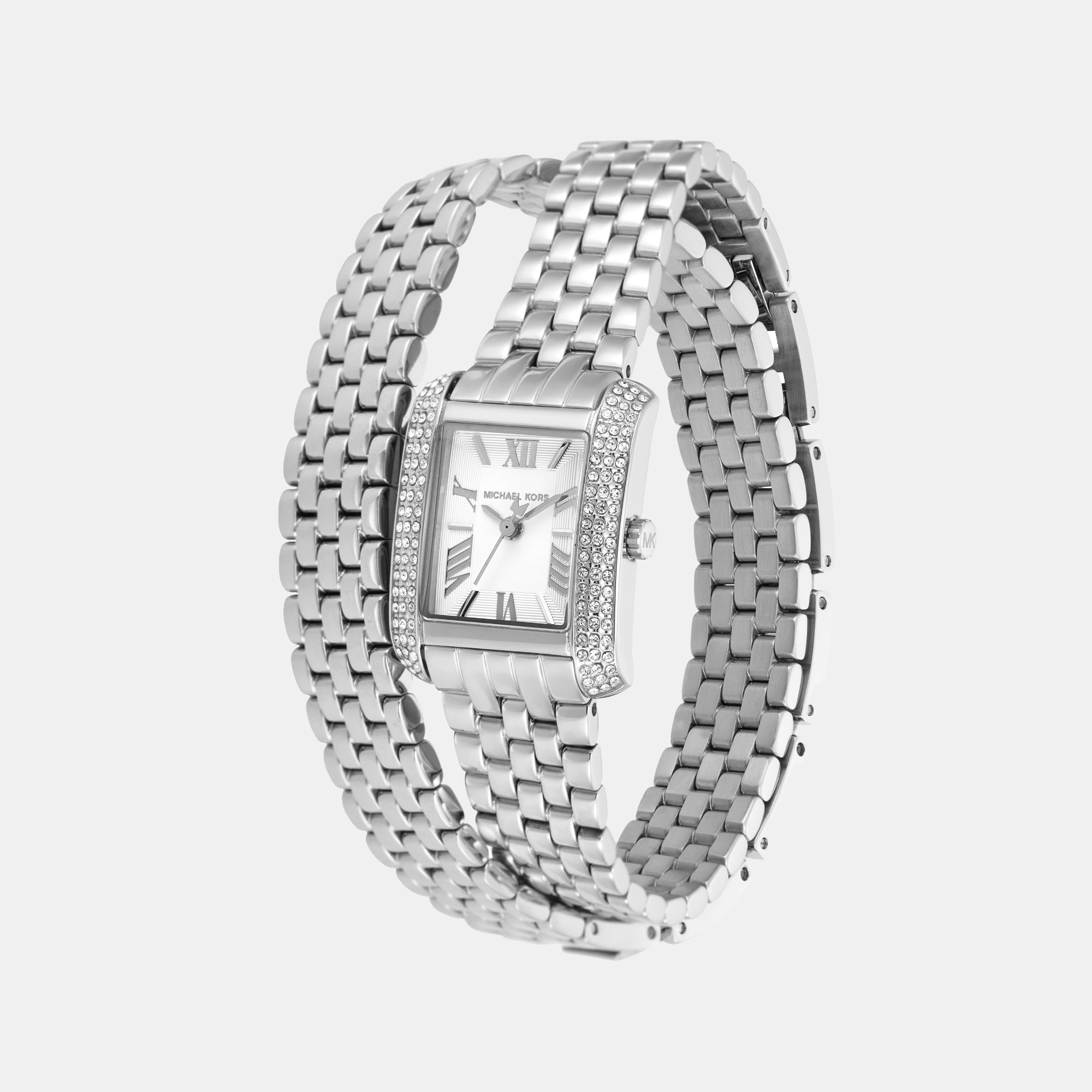 Michael Kors Women Rectangle White watch