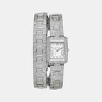 Emery Women Quartz White Dial Analog Stainless Steel Watch MK4836