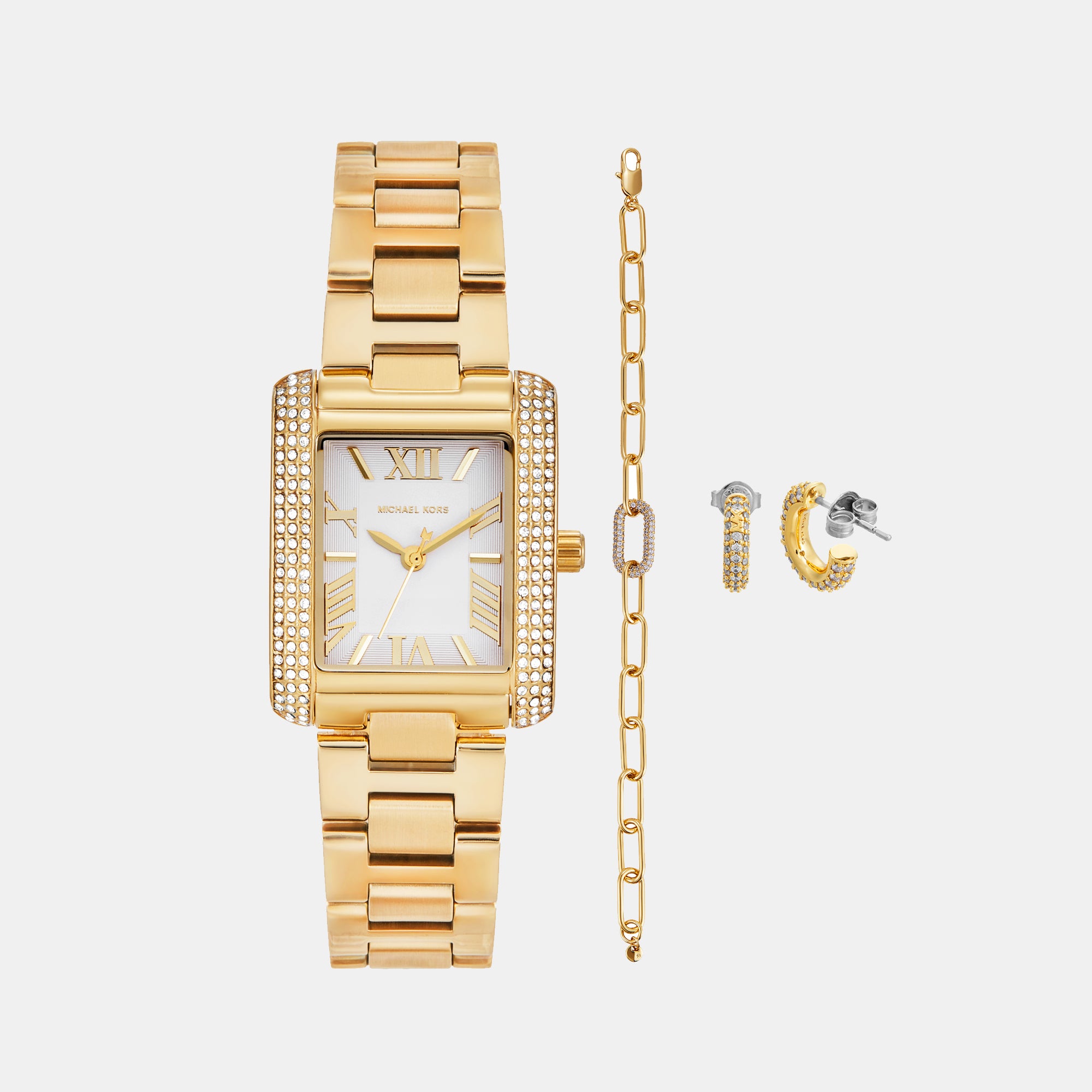 Michael Kors Rectangle White Analog watch
