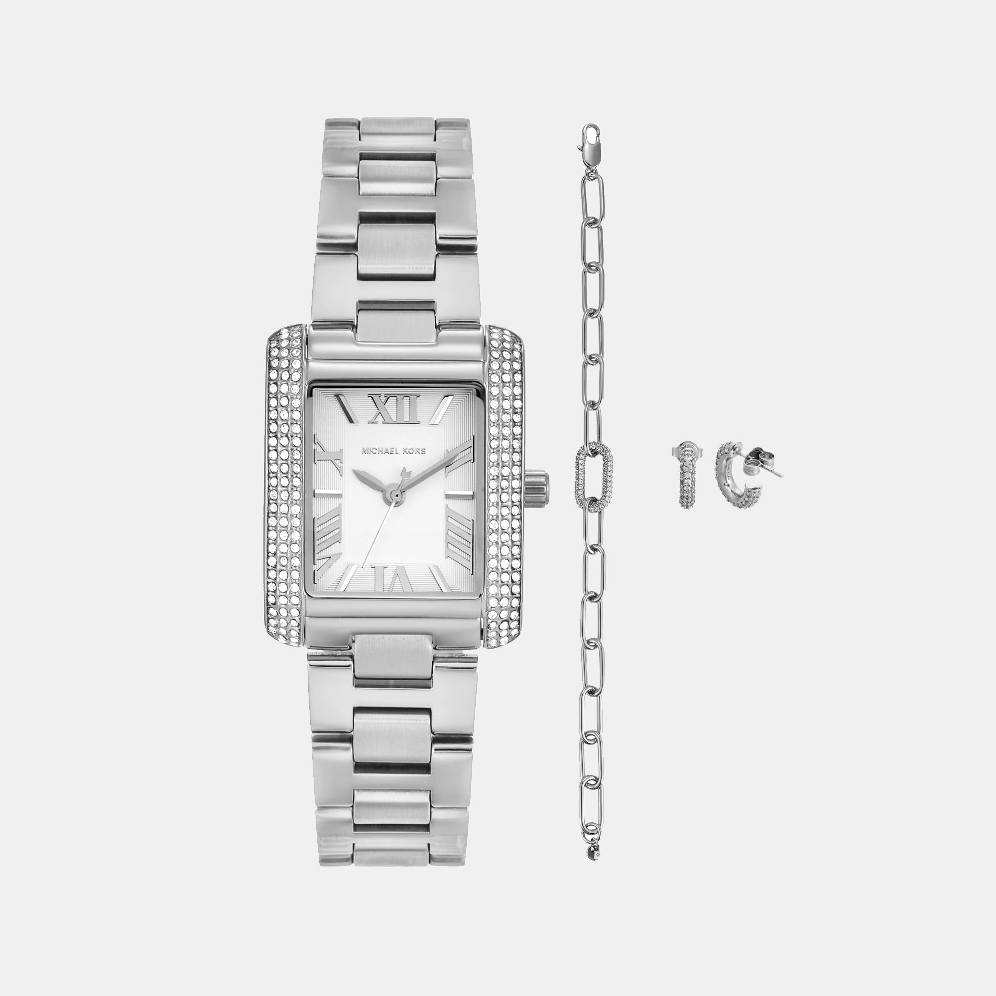 Michael Kors Rectangle White Analog watch