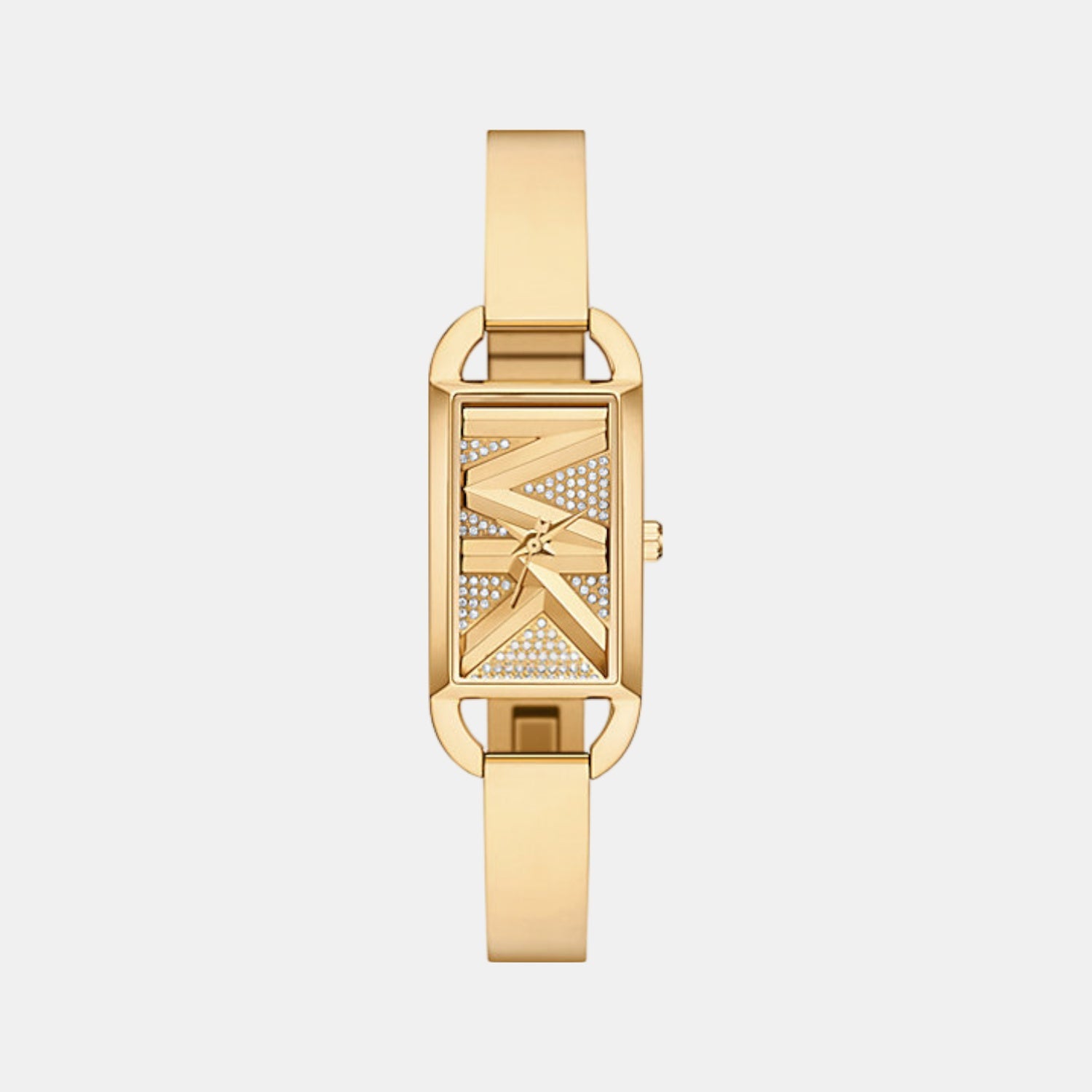 Empire Women Quartz Gold Dial Analog Stainless Steel Watch MK4840