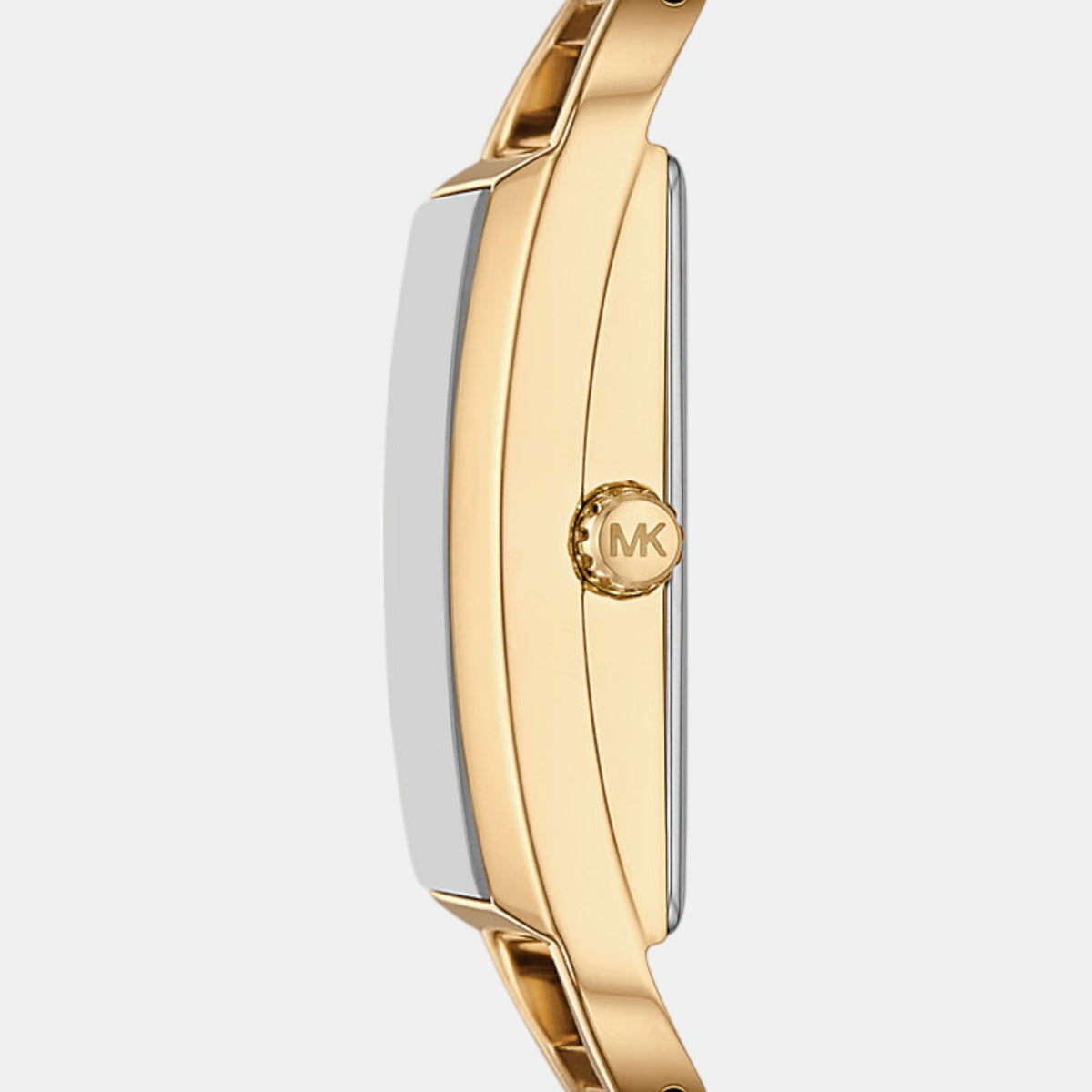 Mk Empire Women Quartz Gold Dial Analog Stainless Steel Watch MK4840