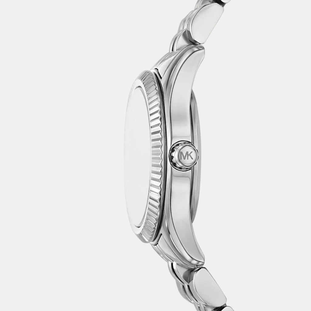 Lexington Women Quartz Silver Dial Analog Stainless Steel Watch MK4843