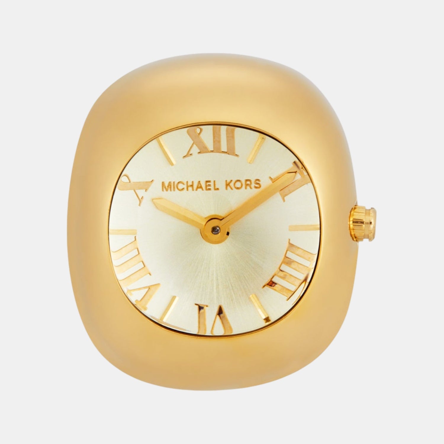 Rylee Women Quartz Gold Dial Analog Stainless Steel Watch MK4847