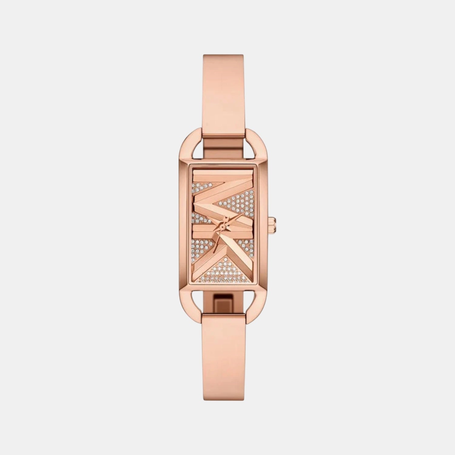 Empire Women Quartz Rose Gold Dial Analog Stainless Steel Watch MK4858
