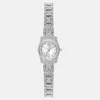 Lexington Women Quartz Silver Dial Analog Stainless Steel Watch MK4864