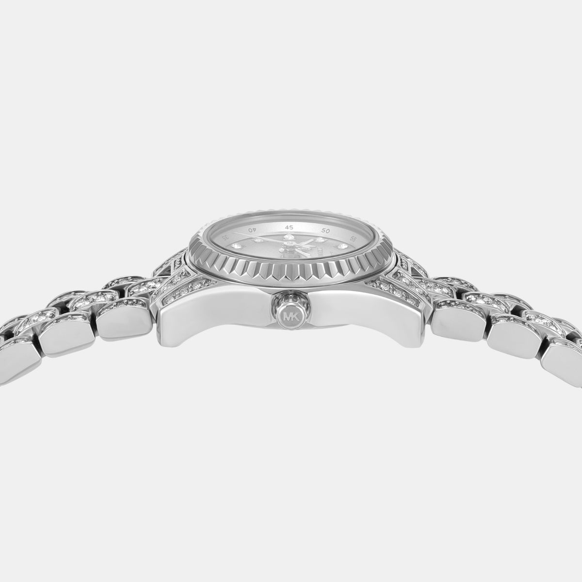 Lexington Women Quartz Silver Dial Analog Stainless Steel Watch MK4864