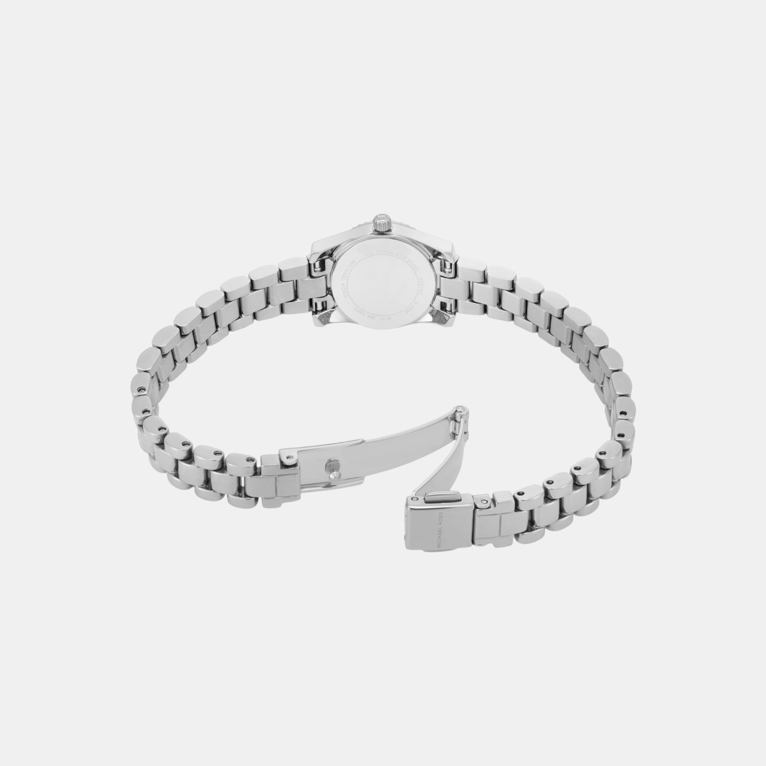 Lexington Women Quartz Silver Dial Analog Stainless Steel Watch MK4864