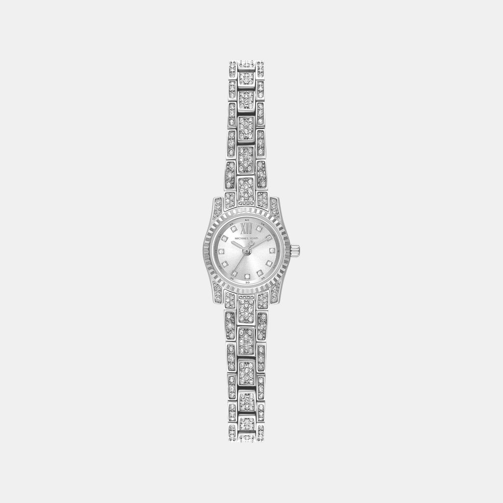 Lexington Women Quartz Silver Dial Analog Stainless Steel Watch MK4864