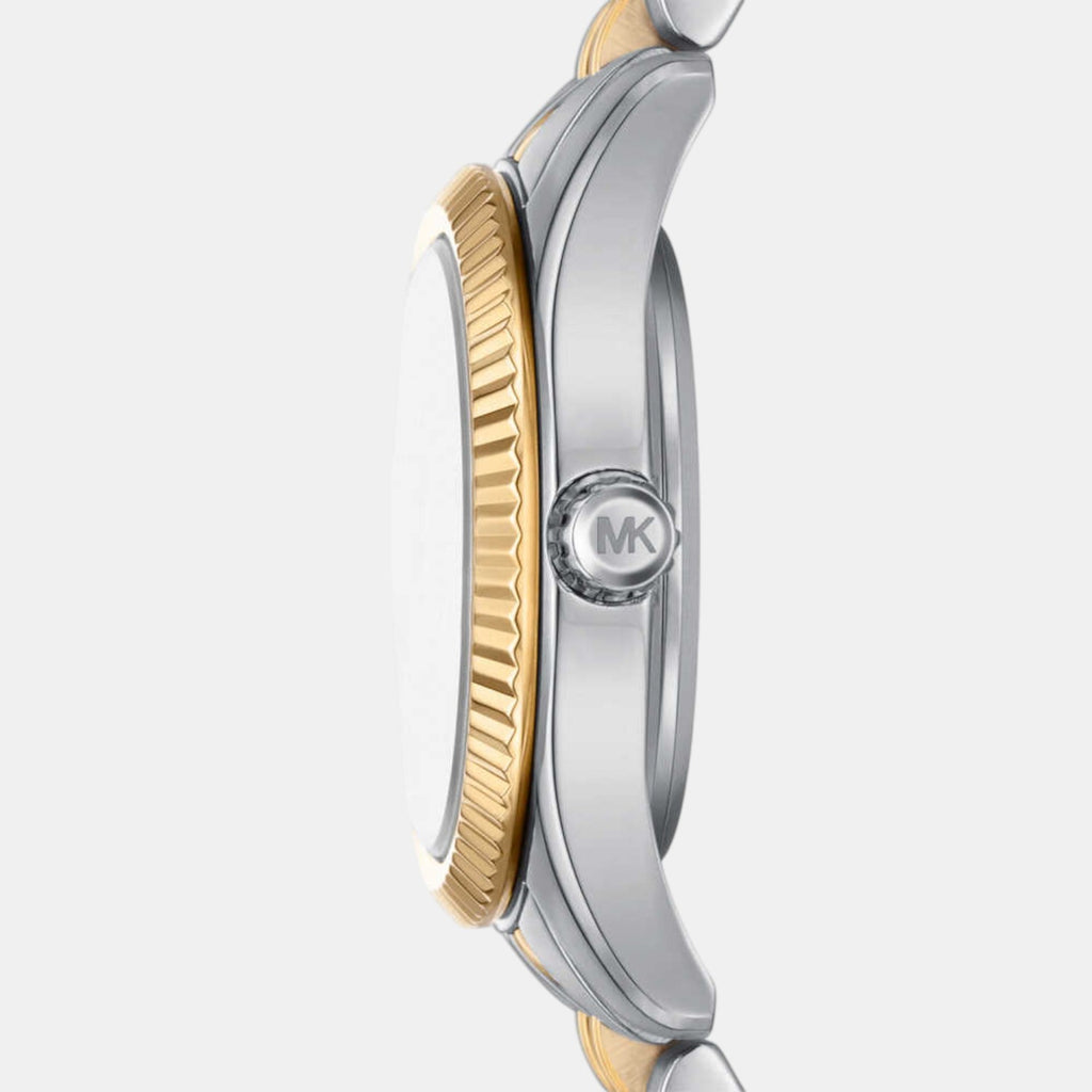 Lexington Women Quartz Mother Of Pearl Dial Analog Stainless Steel Watch MK4865