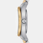 Lexington Women Quartz Mother Of Pearl Dial Analog Stainless Steel Watch MK4865