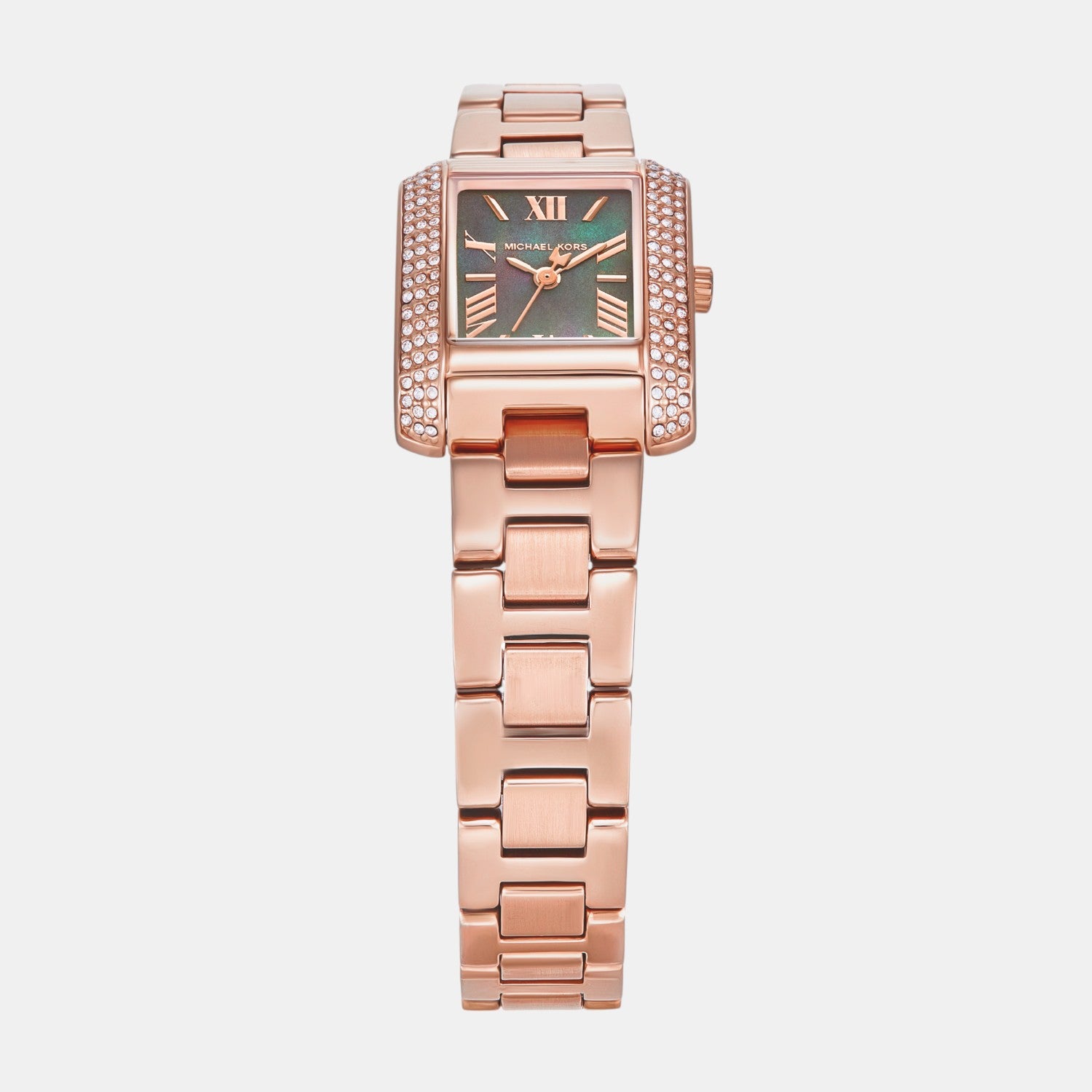 Emery Women Quartz Multi-Colour Dial Analog Stainless Steel Watch MK4868