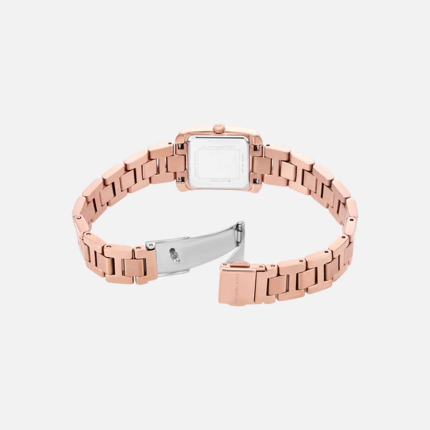 Emery Women Quartz Multi-Colour Dial Analog Stainless Steel Watch MK4868