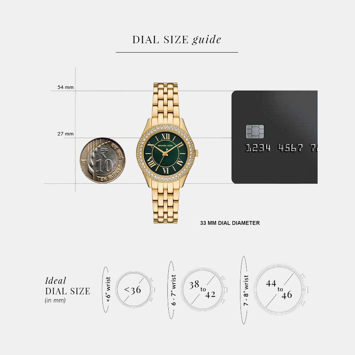 Michael Kors Stainless Steel Green watch