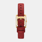 Emery Women Quartz White Dial Analog Leather Watch MK4874SET