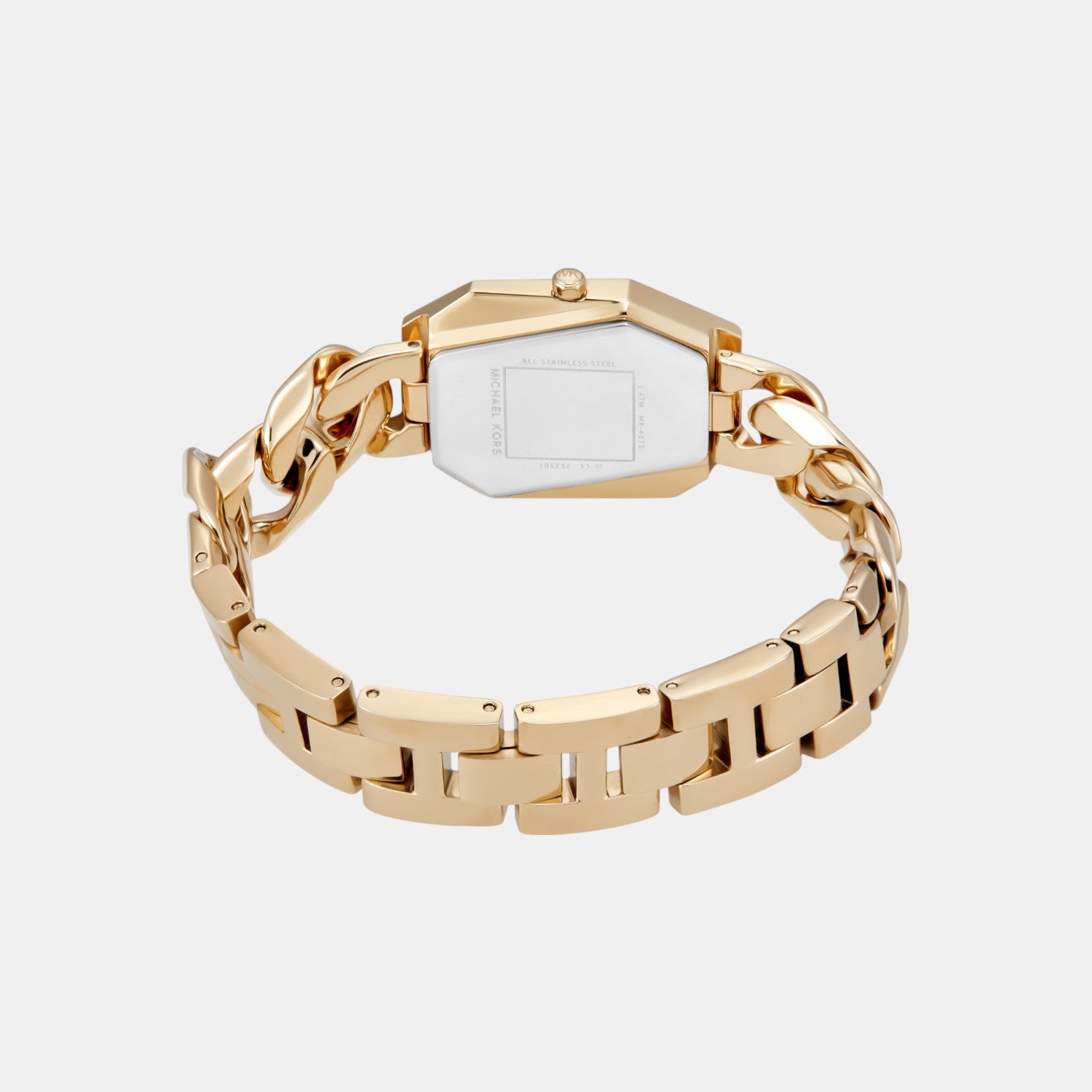 Suri Women Quartz Gold Dial Analog Stainless Steel Watch MK4878