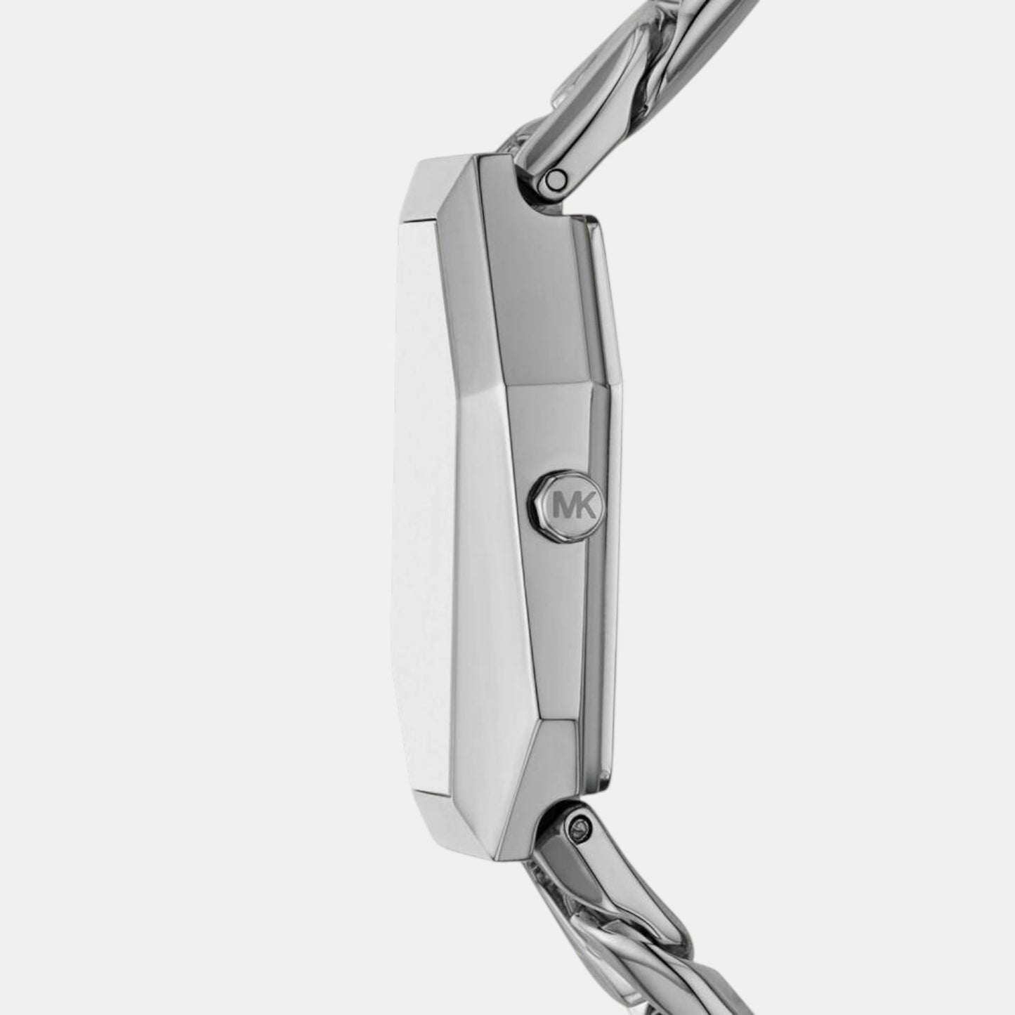 Suri Women Quartz Silver Dial Analog Stainless Steel Watch MK4879