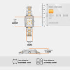 Emery Women Quartz Mother Of Pearl Dial Analog Stainless Steel Watch MK4882
