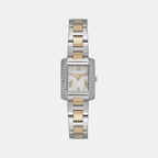 Emery Women Quartz Mother Of Pearl Dial Analog Stainless Steel Watch MK4882