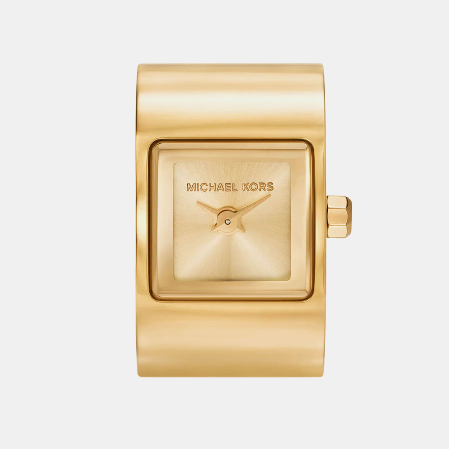 Darrington Women Quartz Gold Dial Analog Stainless Steel Watch MK4883