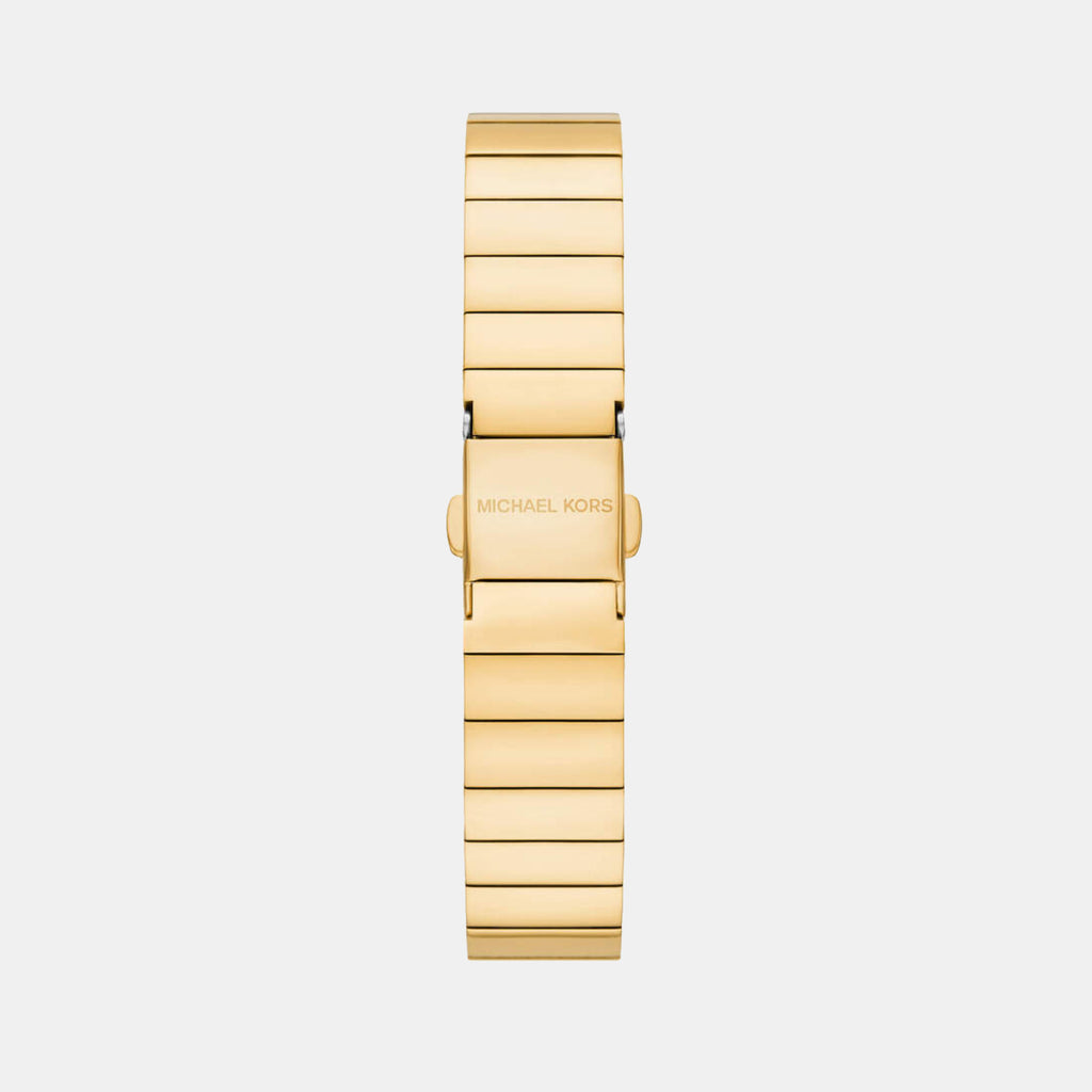 Darrington Women Quartz Gold Dial Analog Stainless Steel Watch MK4885