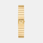 Darrington Women Quartz Gold Dial Analog Stainless Steel Watch MK4885