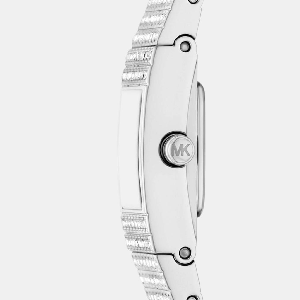 Darrington Women Quartz White Dial Analog Stainless Steel Watch MK4886