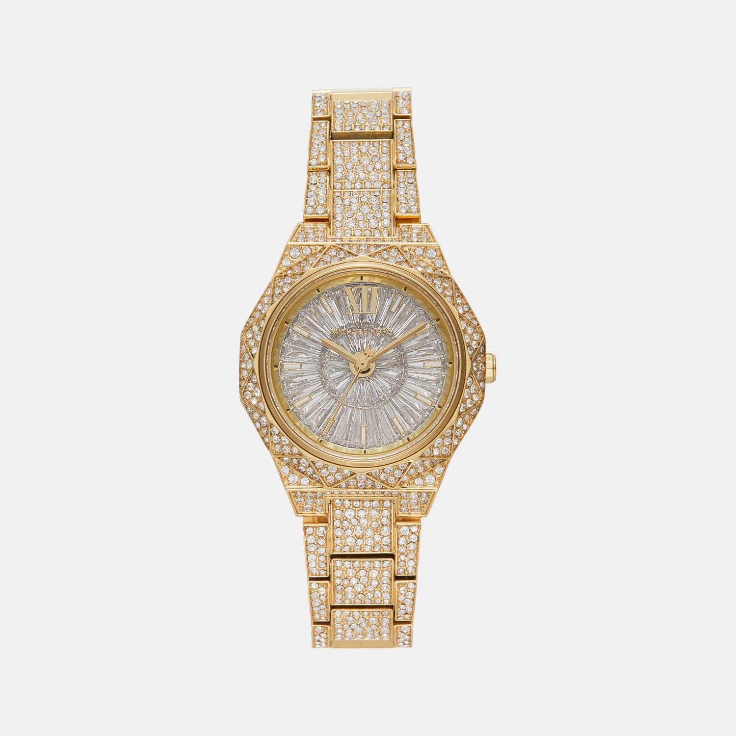 Raquel Women Quartz Silver Dial Analog Stainless Steel Watch MK4890