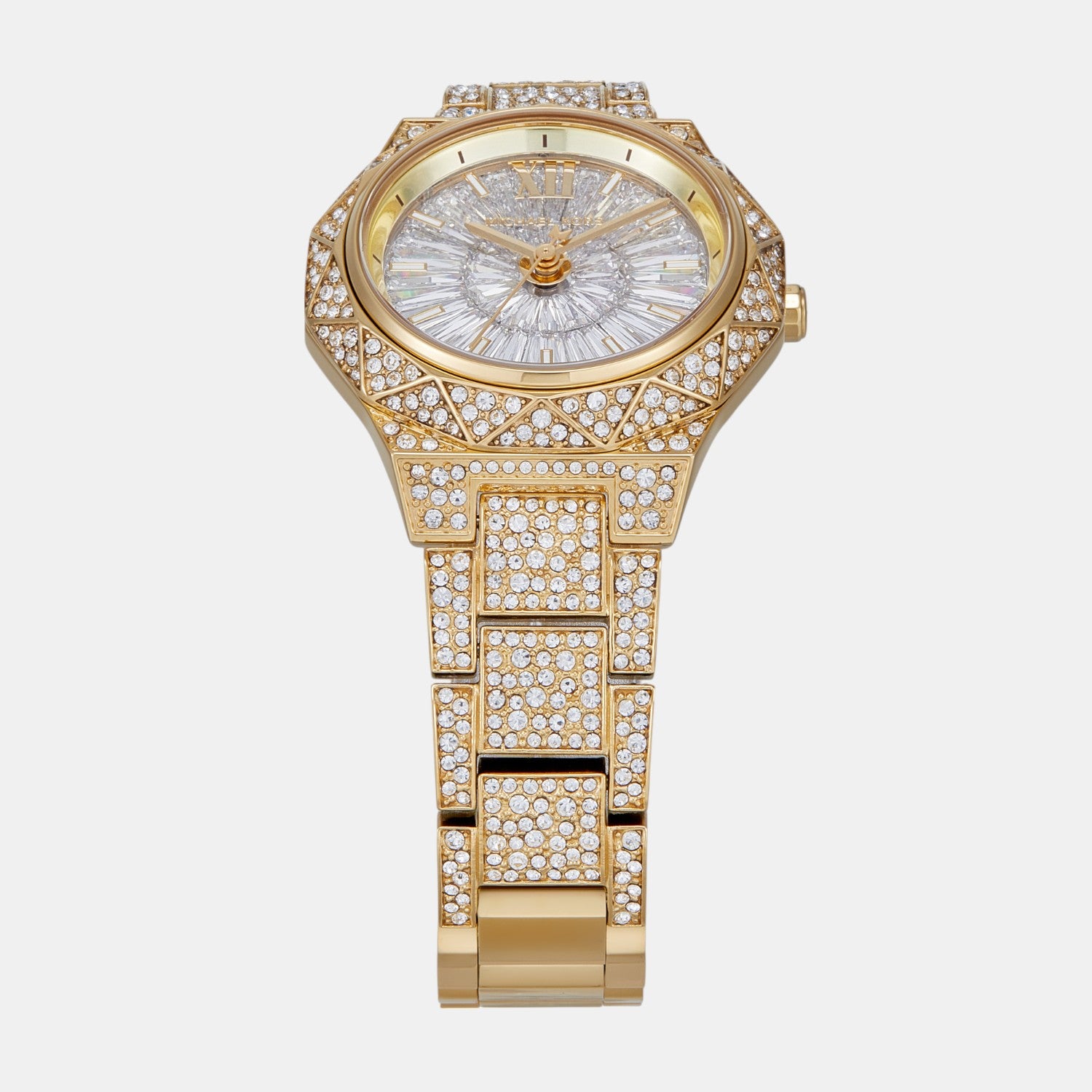 Raquel Women Quartz Silver Dial Analog Stainless Steel Watch MK4890