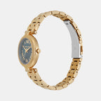 Women Quartz Green Dial Analog Stainless Steel Watch MK4892