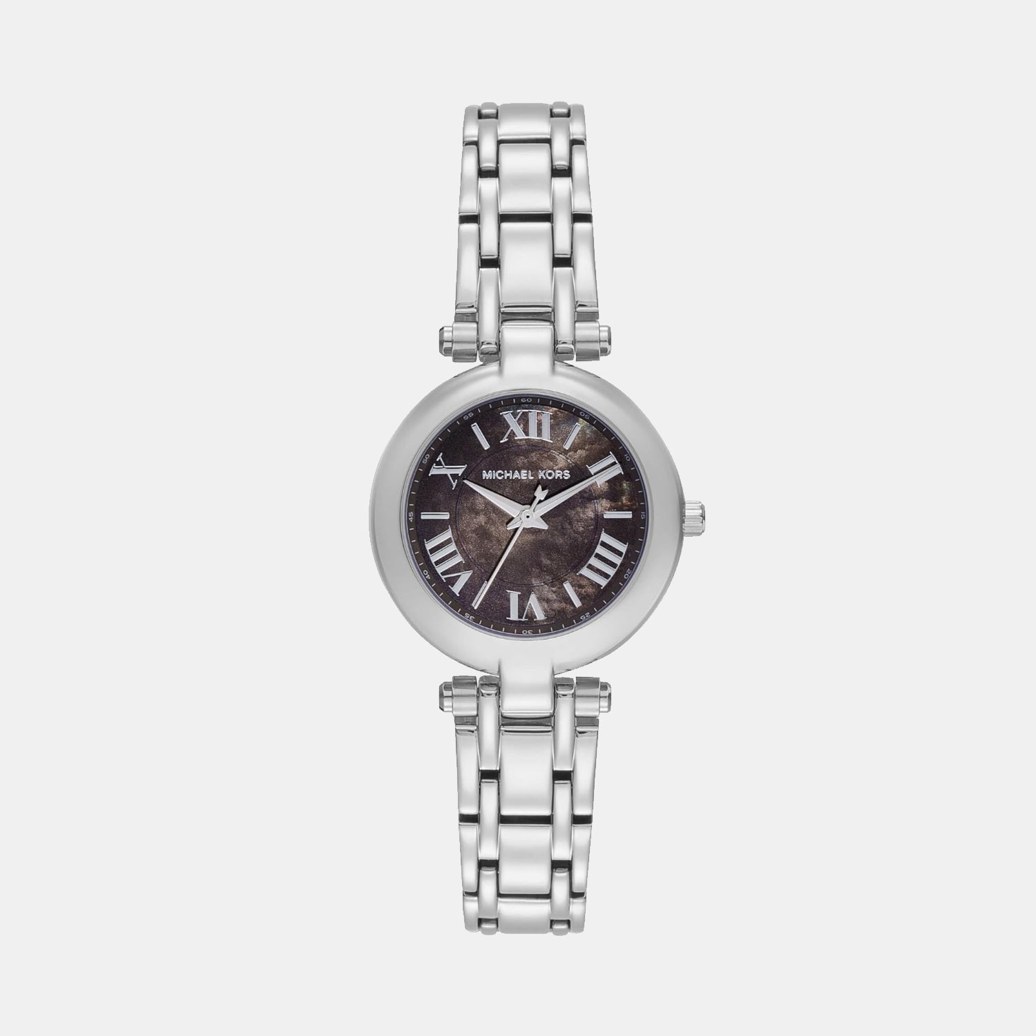 Women Quartz Grey Dial Analog Stainless Steel Watch MK4894