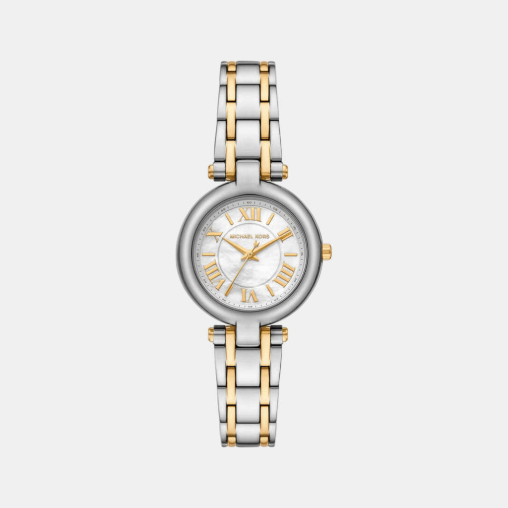 Laney Women Quartz White Dial Analog Stainless Steel Watch MK4895
