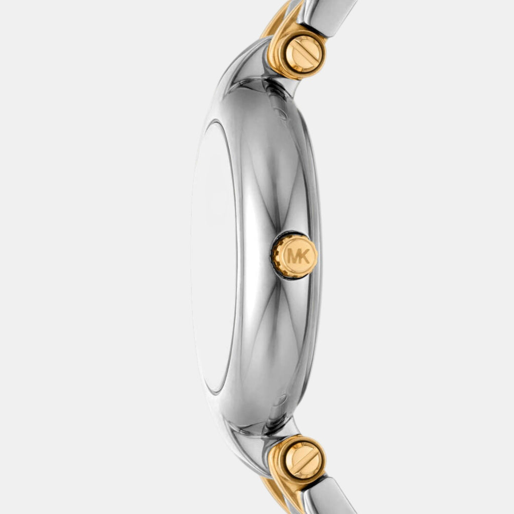 Laney Women Quartz White Dial Analog Stainless Steel Watch MK4895