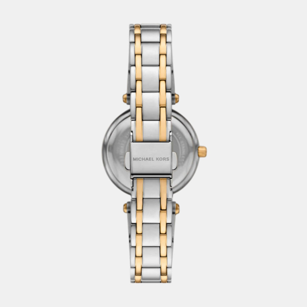 Laney Women Quartz White Dial Analog Stainless Steel Watch MK4895