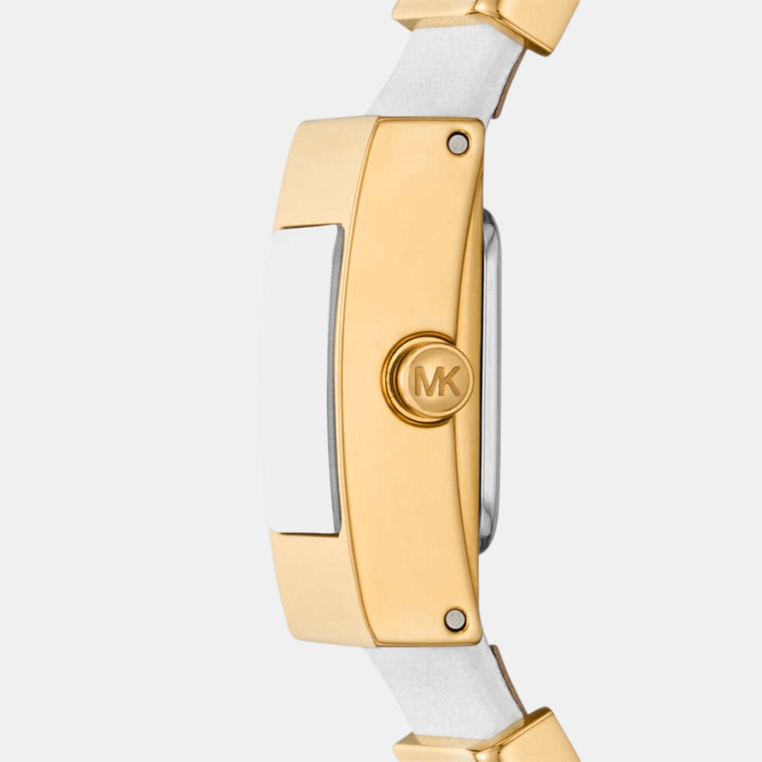 Darrington Women Quartz White Dial Analog Leather Watch MK4899