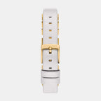 Darrington Women Quartz White Dial Analog Leather Watch MK4899
