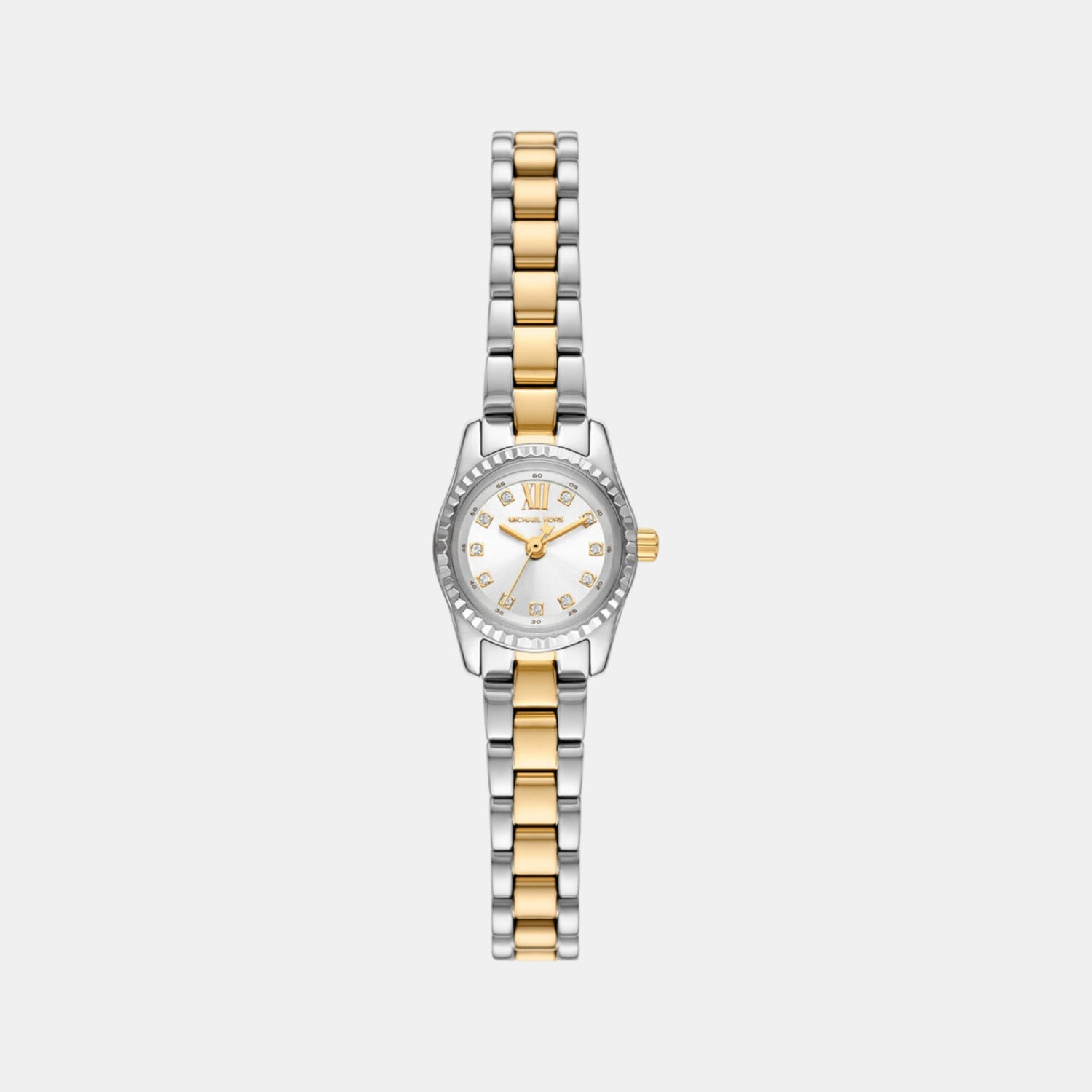 Lexington Women Quartz White Dial Analog Stainless Steel Watch MK4903
