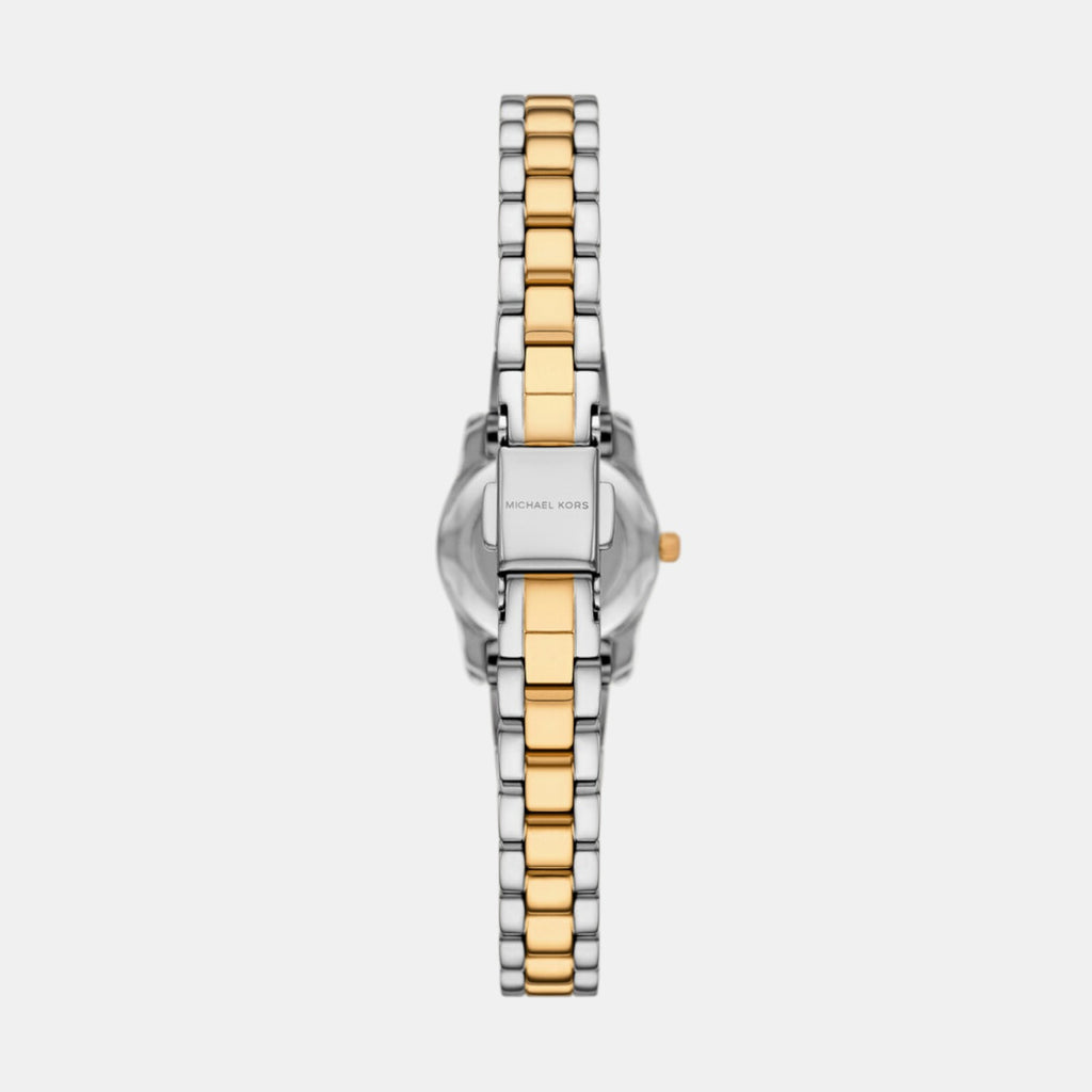 Lexington Women Quartz White Dial Analog Stainless Steel Watch MK4903