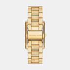 Essex Women Quartz Gold Dial Analog Stainless Steel Watch MK4904
