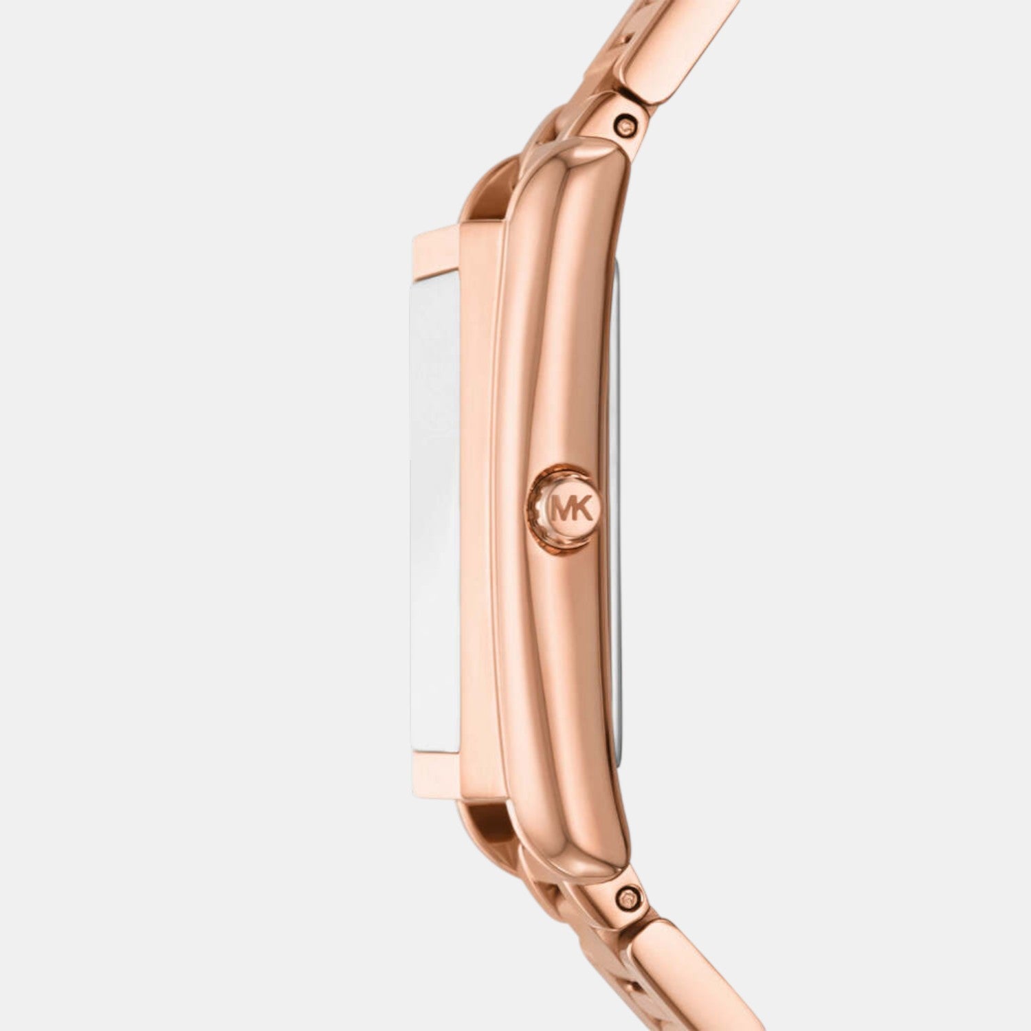 Essex Women Quartz Rose Gold Dial Analog Stainless Steel Watch MK4905