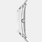 Essex Women Quartz White Dial Analog Stainless Steel Watch MK4906