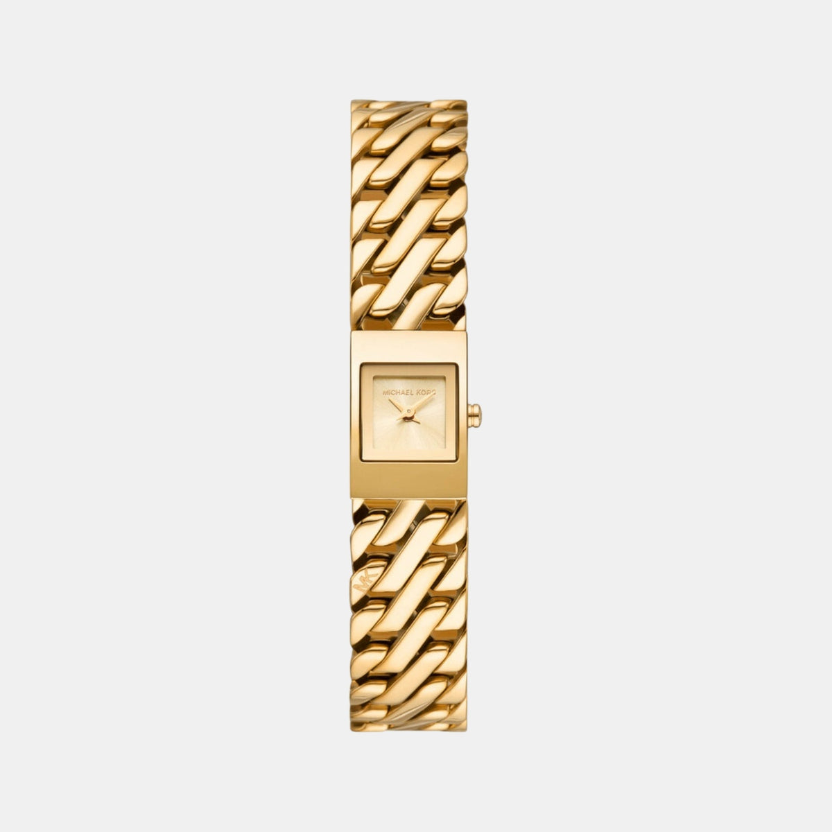 Darrington Women Quartz Gold Dial Analog Stainless Steel Watch MK4907