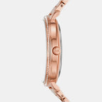 Pyper Women Quartz White Dial Analog Stainless Steel Watch MK4917