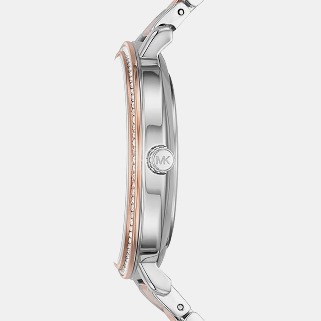 Pyper Women Quartz White Dial Analog Stainless Steel Watch MK4920