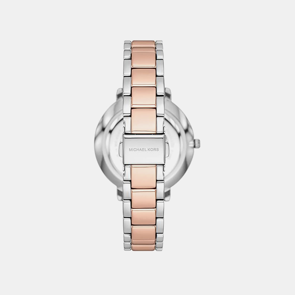 Pyper Women Quartz White Dial Analog Stainless Steel Watch MK4920