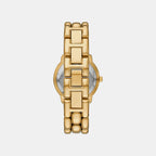 Phoebe Women Quartz Gold Dial Analog Stainless Steel Watch MK4923