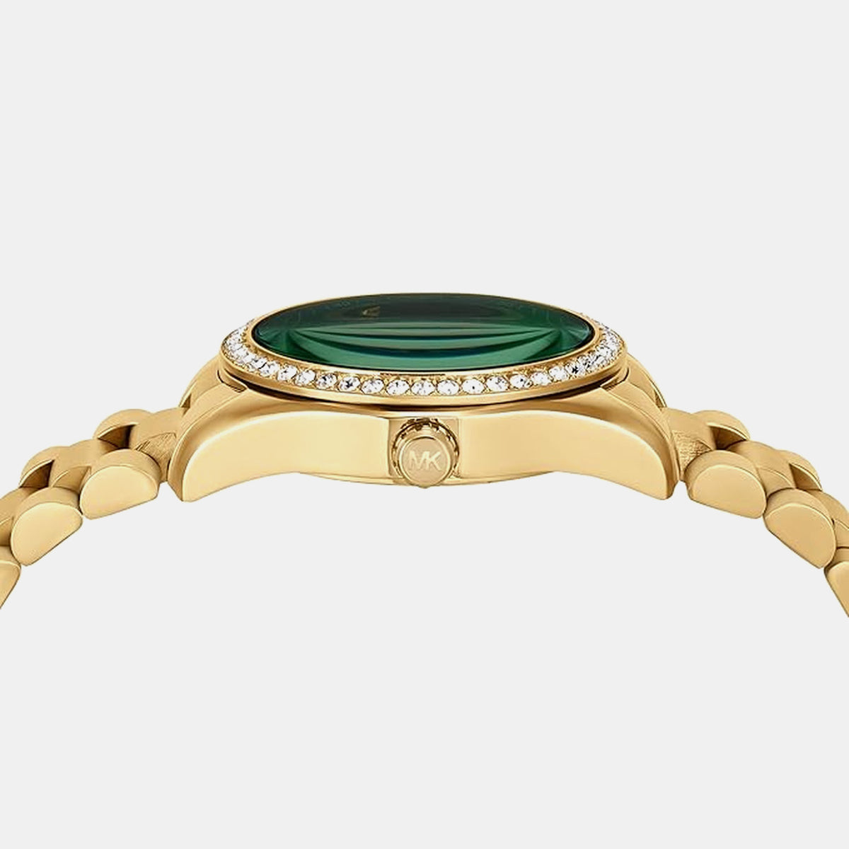 Lexington Women Quartz Green Dial Analog Stainless Steel Watch MK4924