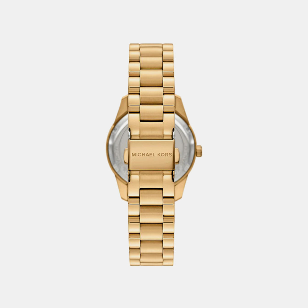 Lexington Women Quartz Green Dial Analog Stainless Steel Watch MK4924