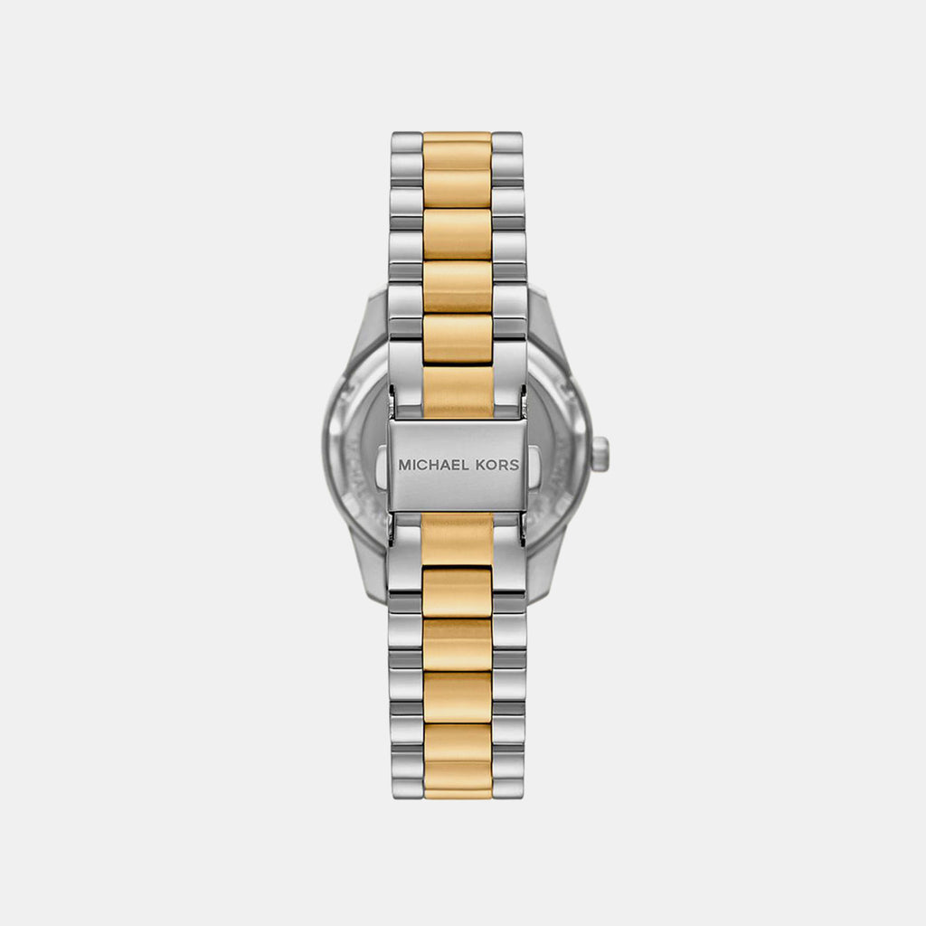 Lexington Women Quartz Black Dial Analog Stainless Steel Watch MK4925